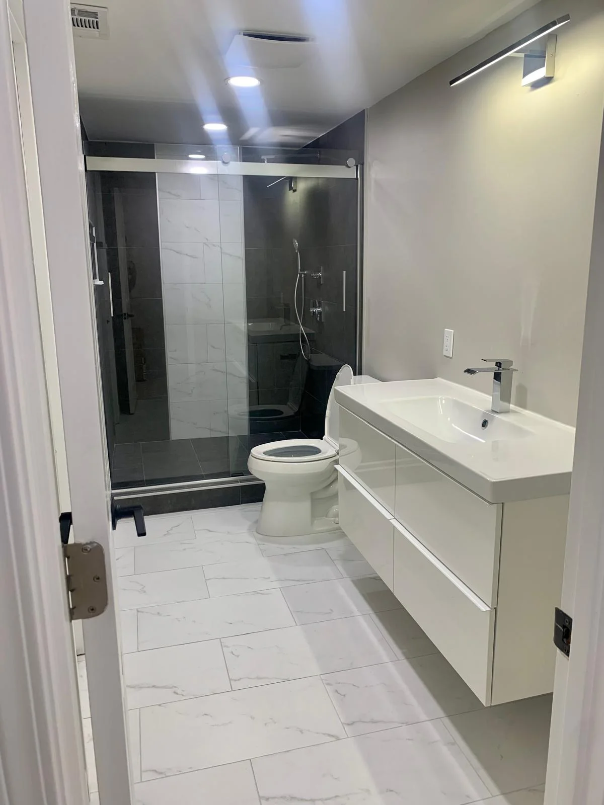 Custom tile work — Brentley Sandy Springs home renovation