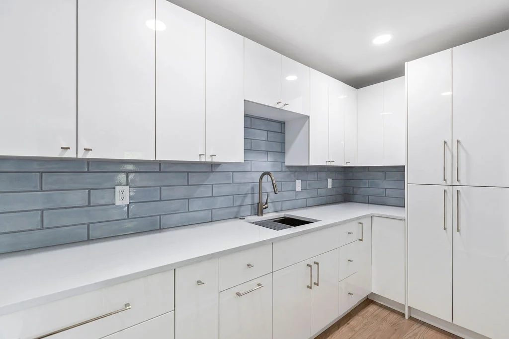 Butler kitchen and pantry — Chevron Way Decatur renovation