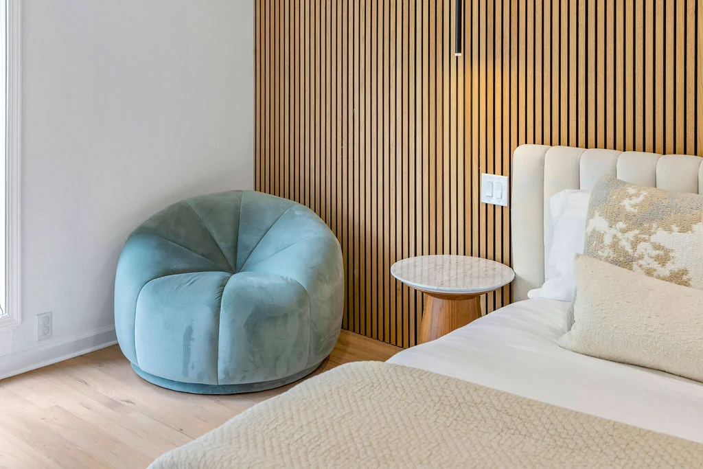 Primary bedroom renovation — Chevron Way Decatur