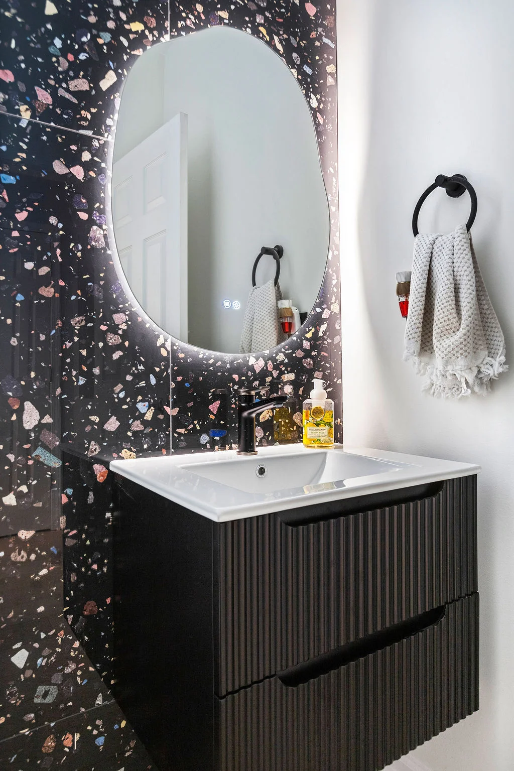 Powder room renovation — Parkmont Way Atlanta